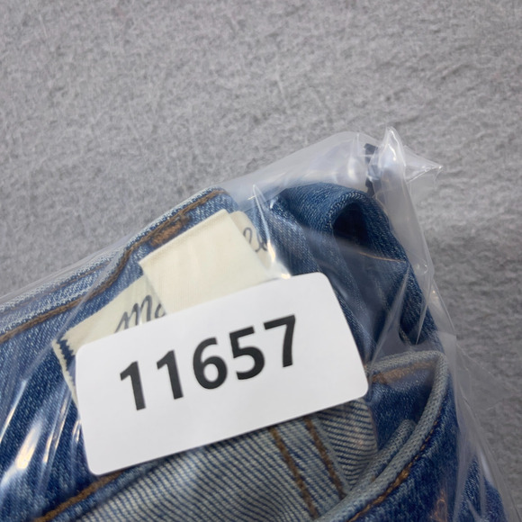 Madewell Jeans Women Size 30 Blue‎ Mid-Rise Kick Out Stretch Denim Bootcut - Picture 10 of 10